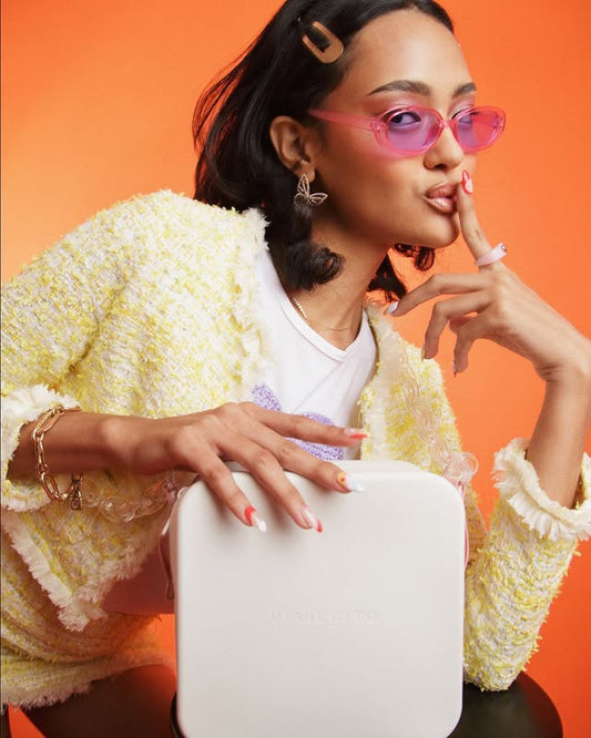 XL Set - Coconut with Tan Solid Strap