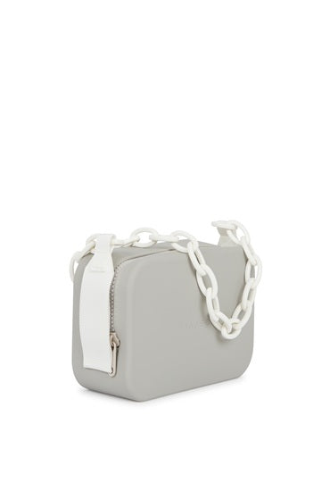 Classic Set-Slate Gray Solid With Coconut Short Chain