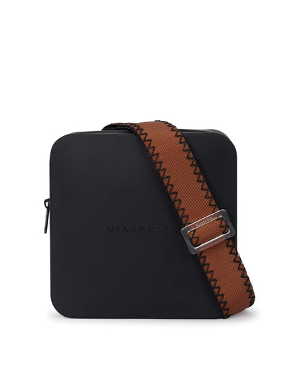 Blanket Stitch XL Set- Black with Brown Strap