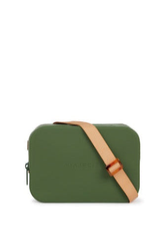 Classic Set-Hunter Green Solid with Tan Skinny Sling / Brown Tortoise Adjuster
